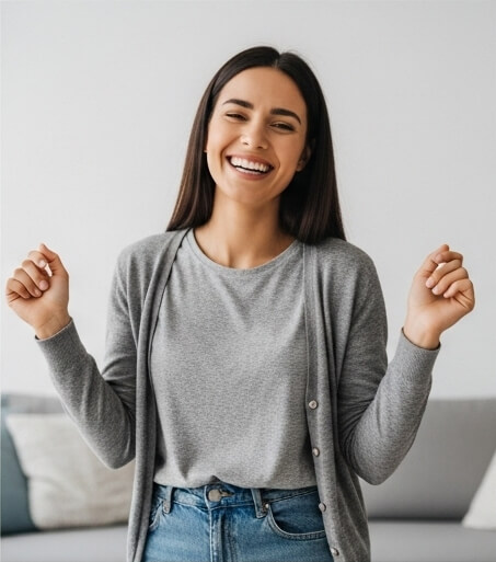 Women after treatment - Emergency dentist Grimsby